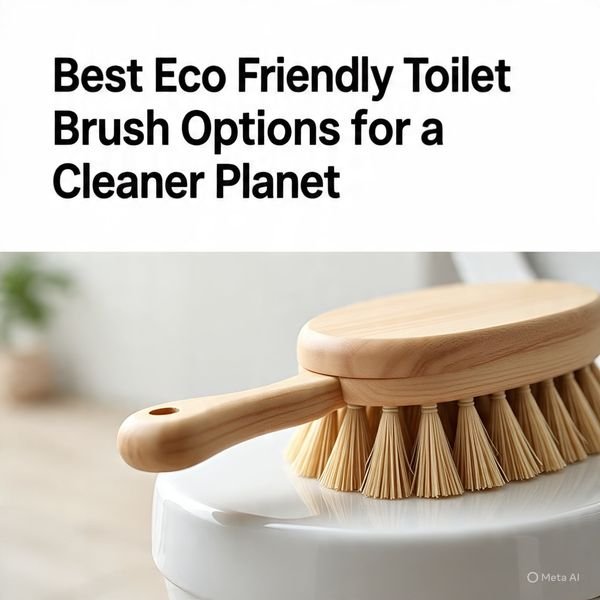 Eco friendly toilet brush