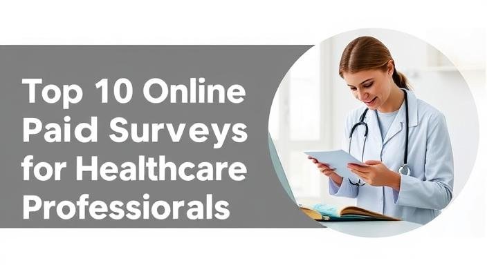 Online Paid Surveys for Healthcare Professionals IN 2025