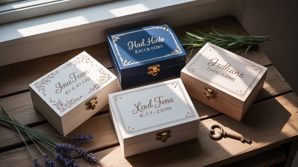 Personalized Keepsake Boxes