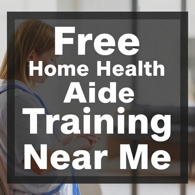 Free Home Health Aide Training Near Me